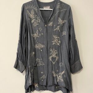 Johnny Was flowy top